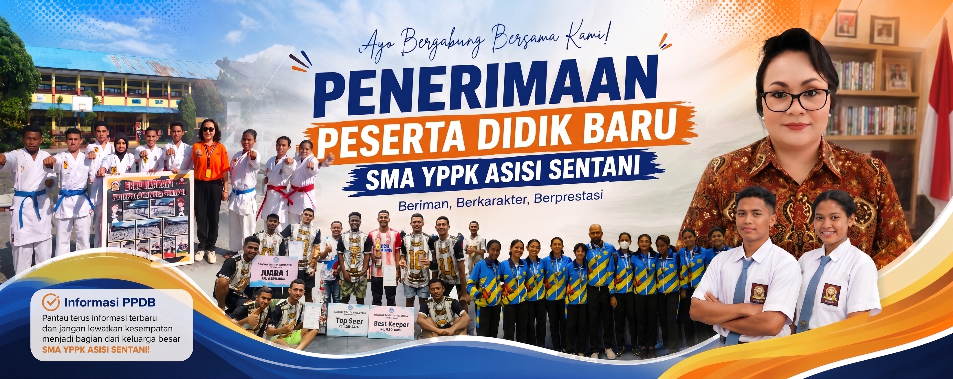 Header PPDB SMA YPPK ASISI SENTANI